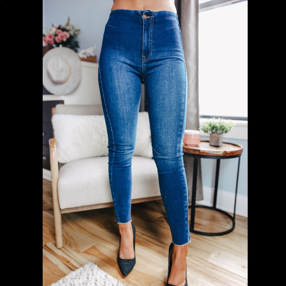 Free People Miles Away Skinny Jean